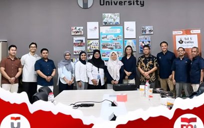 Telkom University Terima Kunjungan Universitas Terbuka Terkait THE Impact Rankings