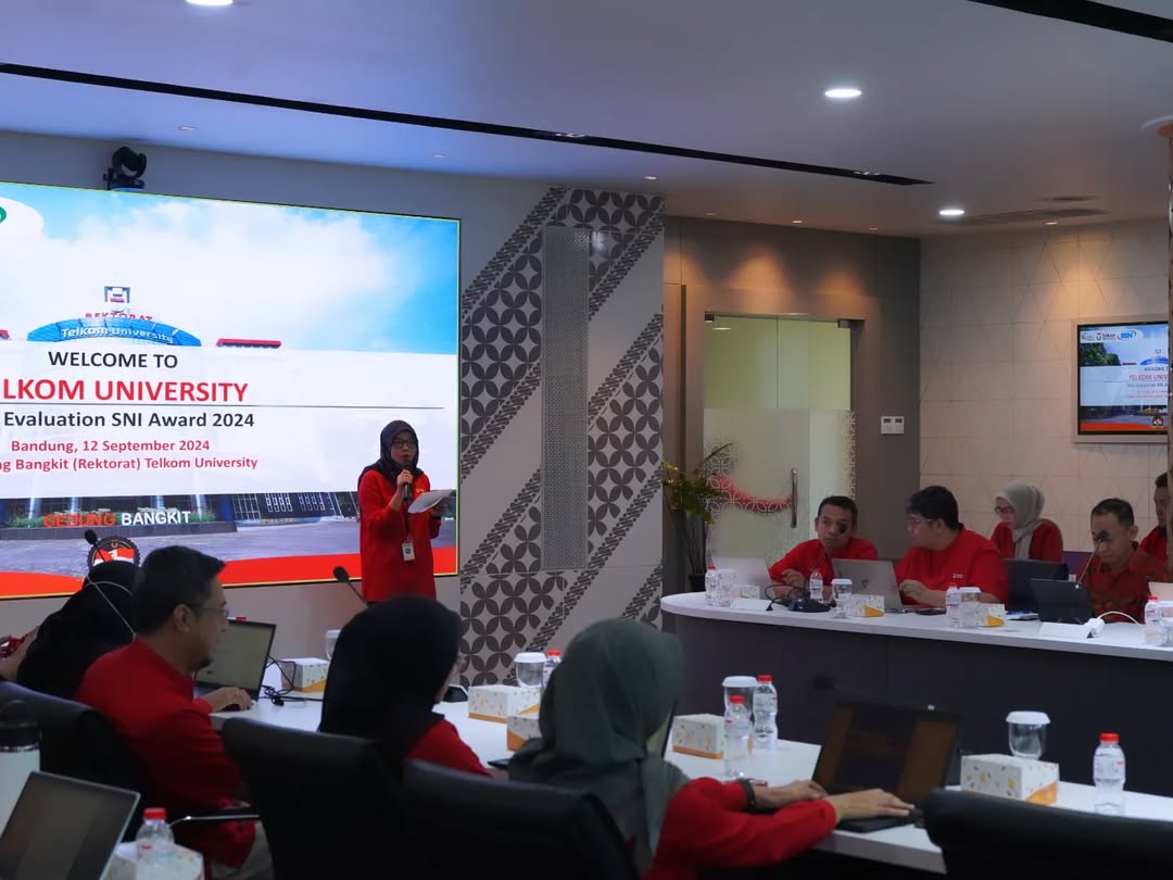 Perkuat Daya Saing Institusi, Telkom University Ikuti Visitasi SNI Award Perkuat Daya Saing Institusi, Telkom University Ikuti Visitasi SNI Award